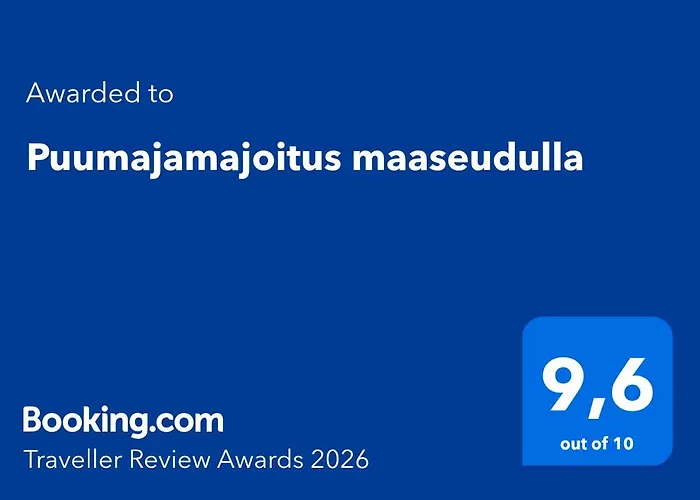 Puumajamajoitus Maaseudulla Tuorila